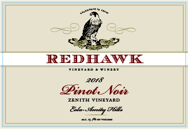 Product Image for 2020 Zenith Vineyard Pinot Noir